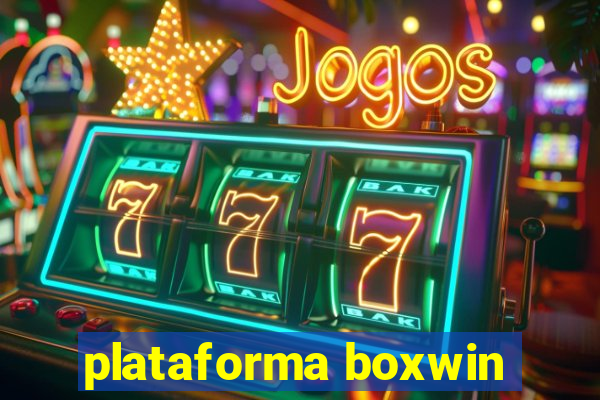 plataforma boxwin